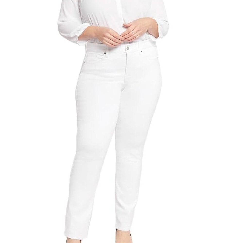 NYGARD Straight Leg  side slit Jeans
